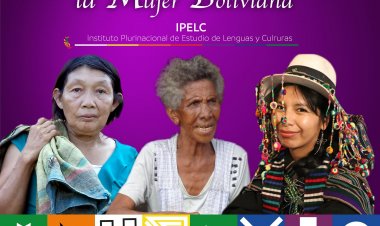 EL INSTITUTO PLURINACIONAL DE ESTUDIO DE LENGUAS Y CULTURAS IPELC RINDE SU HOMENAJE A LA MUJER BOLIVIANA