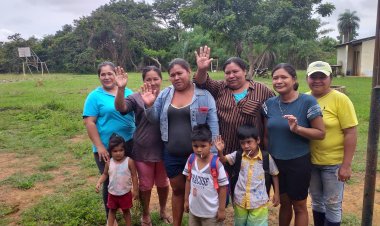 Inicio de actividades nido Bilingüe Comunitario Chaco Lejos,