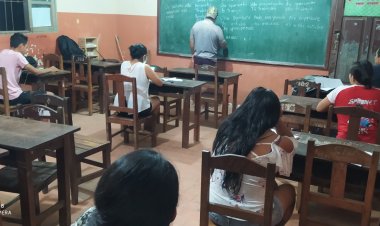 Inicio del curso de aprendizaje de idioma gwarayu, en la localidad de Ascensión de Guarayos de la gestión 2022