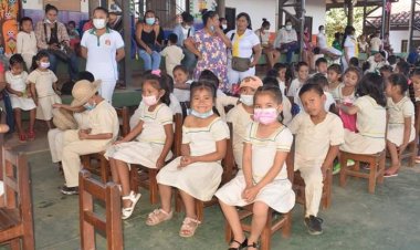 Inauguración del Proyecto Nido Bilingüe Institucional en el Kinder Mi dulce Hogar