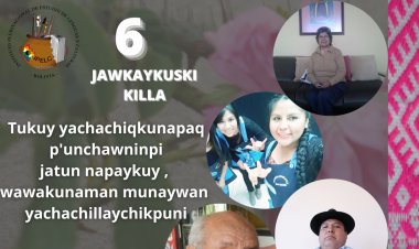 QHIRUSIK WASIMANTAPACHA, TUKUY YACHACHIQKUNAMAN JUK JATUN NAPAYKUYTA CHAYACHIMUYKU
