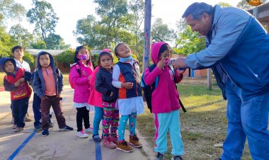 IPELC Y EL SISTEMA DE NACIONES UNIDAS VISITARON LA UNIDAD EDUCATIVA TAMANIGUATI DE LA COMUNIDAD DE ISIPOTINDI DEL MUNICIPIO DE MACHARETI