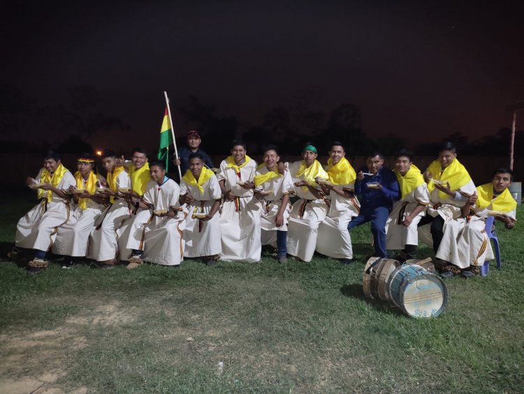 CELEBRANDO LA 'CHOPE PYESTA CON LOS MACHETEROS TRINITARIO Y JOAQUINIANOS