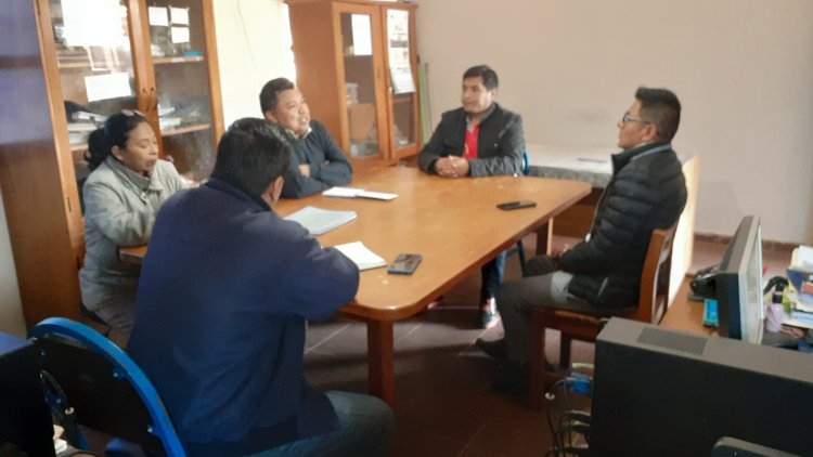 REUNIÓN DE COORDINACIÓN ENTRE EL ILC-GW Y LOS TRES DIRECTORES DISTRITALES DE EDUCACIÓN DE LOS MUNICIPIOS DE LA PROVINCIA GUARAYOS