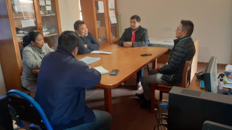 REUNIÓN DE COORDINACIÓN ENTRE EL ILC-GW Y LOS TRES DIRECTORES DISTRITALES DE EDUCACIÓN DE LOS MUNICIPIOS DE LA PROVINCIA GUARAYOS