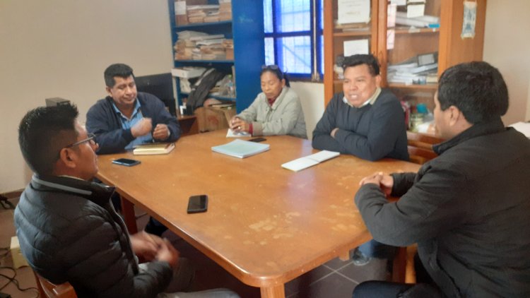 REUNIÓN DE COORDINACIÓN ENTRE EL ILC-GW Y LOS TRES DIRECTORES DISTRITALES DE EDUCACIÓN DE LOS MUNICIPIOS DE LA PROVINCIA GUARAYOS