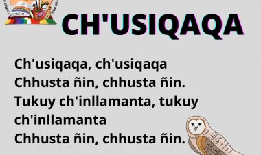 TAKIYKUNA QHICHWA SIMINCHIKTA KALLPACHANAPAQ