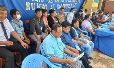 LA COORDINACION DEL INSTITUTO DE  LENGUA Y CULTURA ESTUVO PRESENTE EN LA  INAUGURACION DE LA GESTION  ESCOLAR  2023 EN EL DISTRITO DE CAMIRI