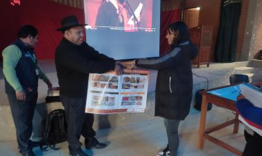 LOS TÉCNICOS DEL ILC-QUECHUA, REALIZARON EL TALLER DE SENSIBILIZACIÓN DE QUECHUA NORMALIZADA EN LA ESFM FRANZ TAMAYO DE VILLA SERRANO.