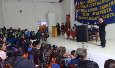 LOS TÉCNICOS DEL (ILCQ),  DESARROLLARON, EL PRIMER CONCURSO DE CUENTOS EN LA ESCRITURA  QUECHUA NORMALIZADA CON  ESTUDIANTES DE LAS ESFMs MARISCAL SUCRE,  FRANZ TAMAYO Y SIMÓN BOLIVAR.