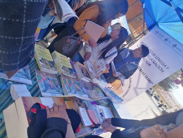 ILC- Quechua p´anqakuna riksichiy   (Feria de libro )
