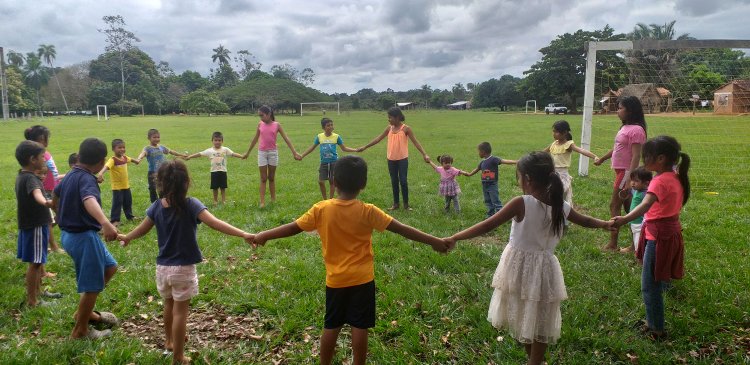 El ILC-Joaquiniano realiza actividades Nido Bilingüe Comunitario Chaco Lejos