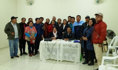REUNION INTERINSTITUCIONAL APG, CEPOG, ILCG, ESFM-POC, UNIBOL GUARANI, TAREMA IKUA, TEKOVEKATU SALUD