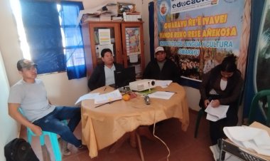 El ILC-GW y la UNIBOL Guarani APIAGUAIKI TÜPA lleva a cabo una actividad académica denominada “Taller de Neologismo Gwarayu”