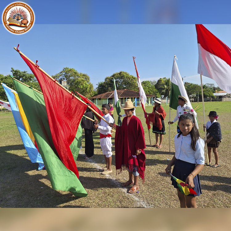 ILC MOJEÑO IGNACIANO RINDIENDO HOMENAJE ESTE 6 DE AGOSTO, COMUNIDAD SANTA RITA