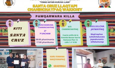 CRONOGRAMA DE EVALUACION DEL MES DE OCTUBRE EN LA CIUDAD DE SANTA CRUZ