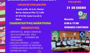 ILC Quechua - Santa Cruz Kitipi qhichwa rimaqkunapaq, qillqaqkunapaq chaninchay wakichi