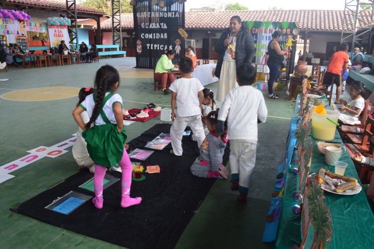 El 27 de junio, el ILC-GWARAYU participó en la Feria de Estrategias Didácticas del Kinder Mi Dulce Hogar.