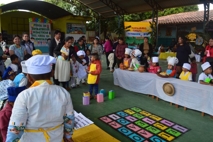 El 27 de junio, el ILC-GWARAYU participó en la Feria de Estrategias Didácticas del Kinder Mi Dulce Hogar.