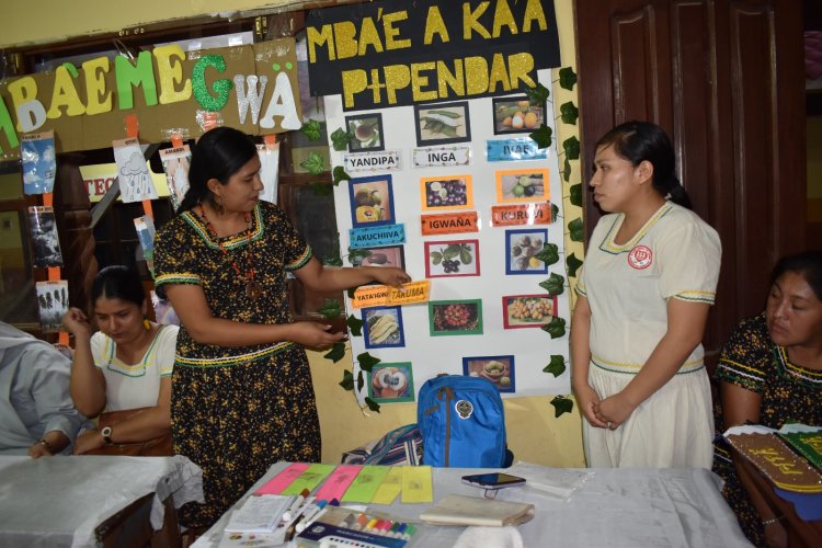 Feria de valoración del curso de lengua guarayu se realizó con éxito en Ascensión
