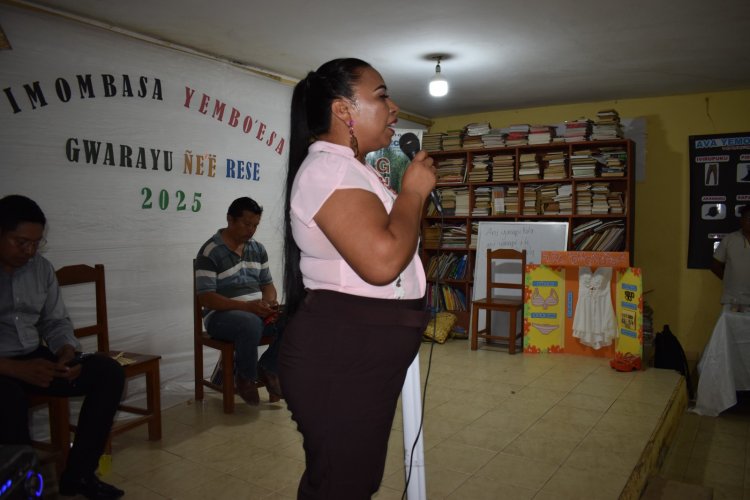 Feria de valoración del curso de lengua guarayu se realizó con éxito en Ascensión