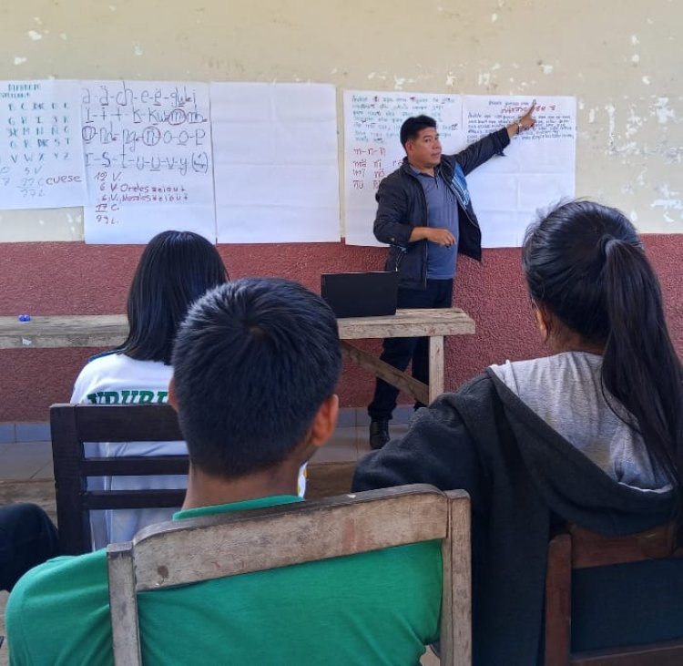 Promoviendo la lengua guarayu entre las nuevas generaciones en Yaguarú