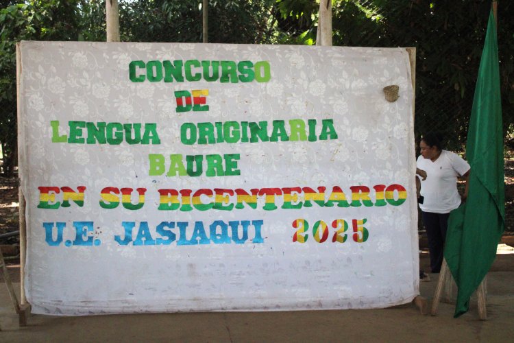 ILC-BAURE - IPELC, CONCURSO ESTUDIANTIL EN LENGUA ORIGINARIA BAURE: POESÍAS Y CONOCIMIENTOS BÁSICOS DE  LA LENGUA BAURE