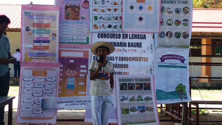 ILC-BAURE - IPELC, CONCURSO ESTUDIANTIL EN LENGUA ORIGINARIA BAURE: POESÍAS Y CONOCIMIENTOS BÁSICOS DE LA LENGUA BAURE