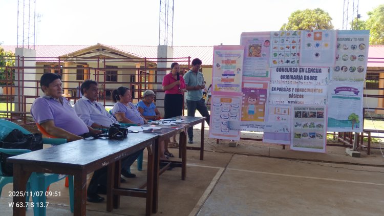 ILC-BAURE - IPELC, CONCURSO ESTUDIANTIL EN LENGUA ORIGINARIA BAURE: POESÍAS Y CONOCIMIENTOS BÁSICOS DE LA LENGUA BAURE