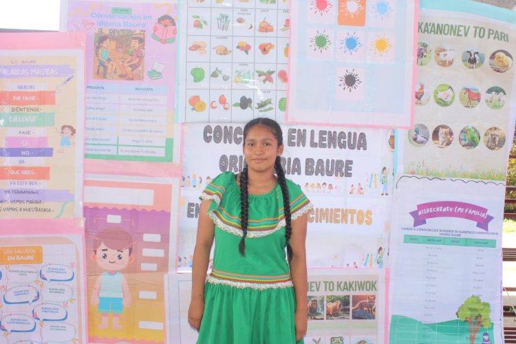 ILC-BAURE - IPELC, CONCURSO ESTUDIANTIL EN LENGUA ORIGINARIA BAURE: POESÍAS Y CONOCIMIENTOS BÁSICOS DE LA LENGUA BAURE