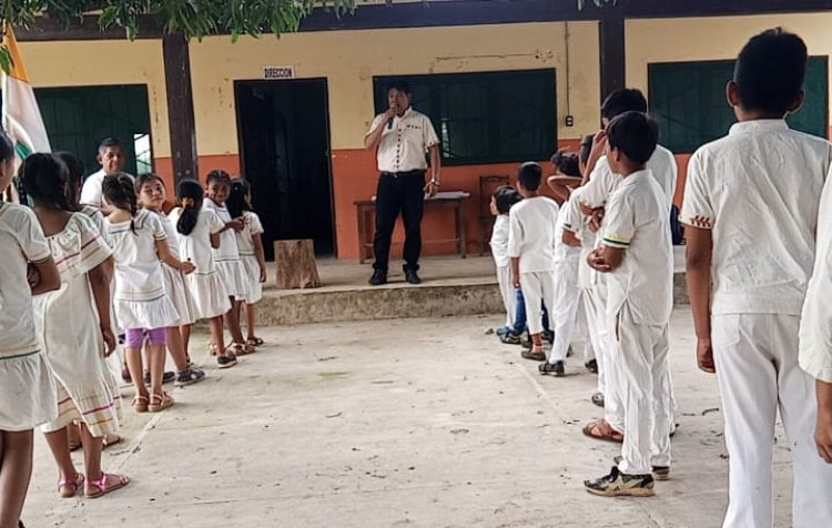 Entrega de material didáctico para fortalecer la enseñanza de la lengua Guarayu