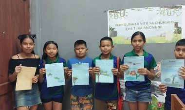 Fortalecemos la práctica del idioma Joaquiniano, con apoyo del IPELC. Padres y madres de familia.