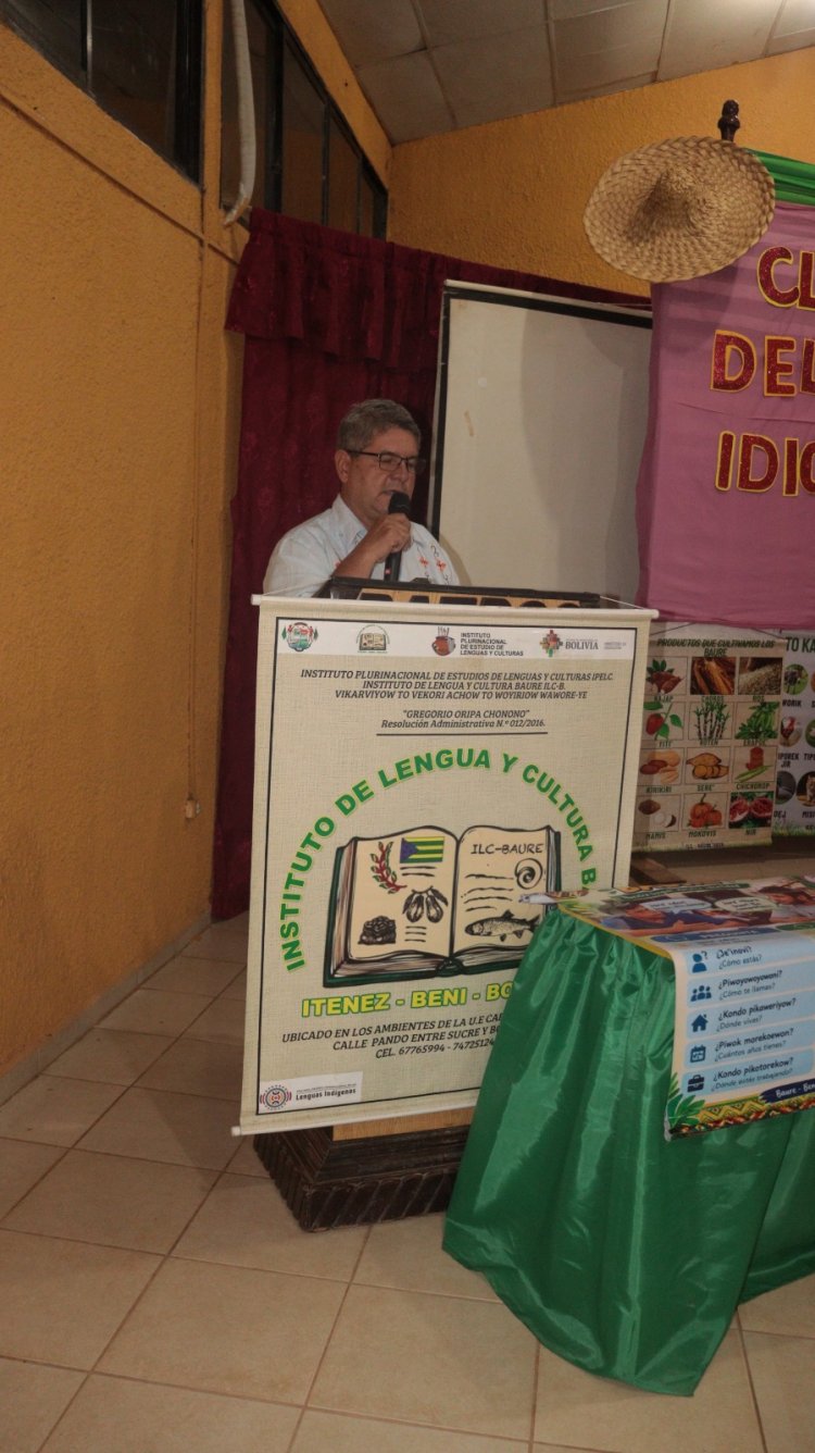 CLAUSURA DEL CURSO DE IDIOMA BAURE A NIVEL BÁSICO Y ENTREGA DE CERTIFICADOS