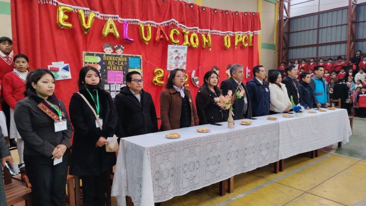 ILC - Quechua. "Tomas Katari- Kurusa Llawi" Qhichwa Runa Simi Kawsay jatun wasi,  (ILCQ), Quchapampa, Chukichaka, P'utuqsi kitipi ima  ERCE- OPCE 2026 qhawariy kamachiy llamk’ay ruwayninkupi  yanapakuchkan, kay yanapakuyninwan  imayna yachaywasikunapi yachaqay llamk’ay thatkiskan chayta yachanapaq, chaypaqtaq juk llamk'ana wasijina llamk'arispa kachkanku.