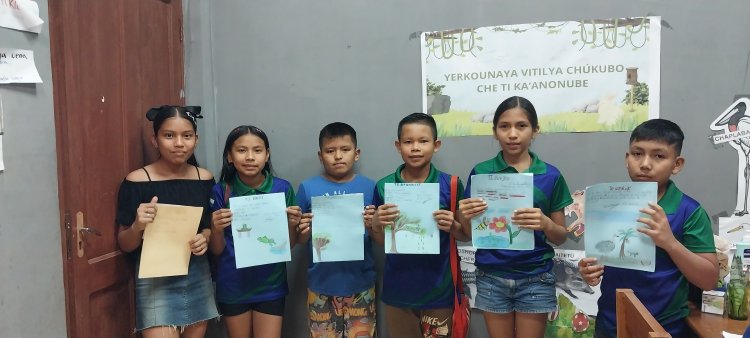 Fortalecemos la práctica del idioma Joaquiniano, con apoyo del IPELC. Padres y madres de familia.
